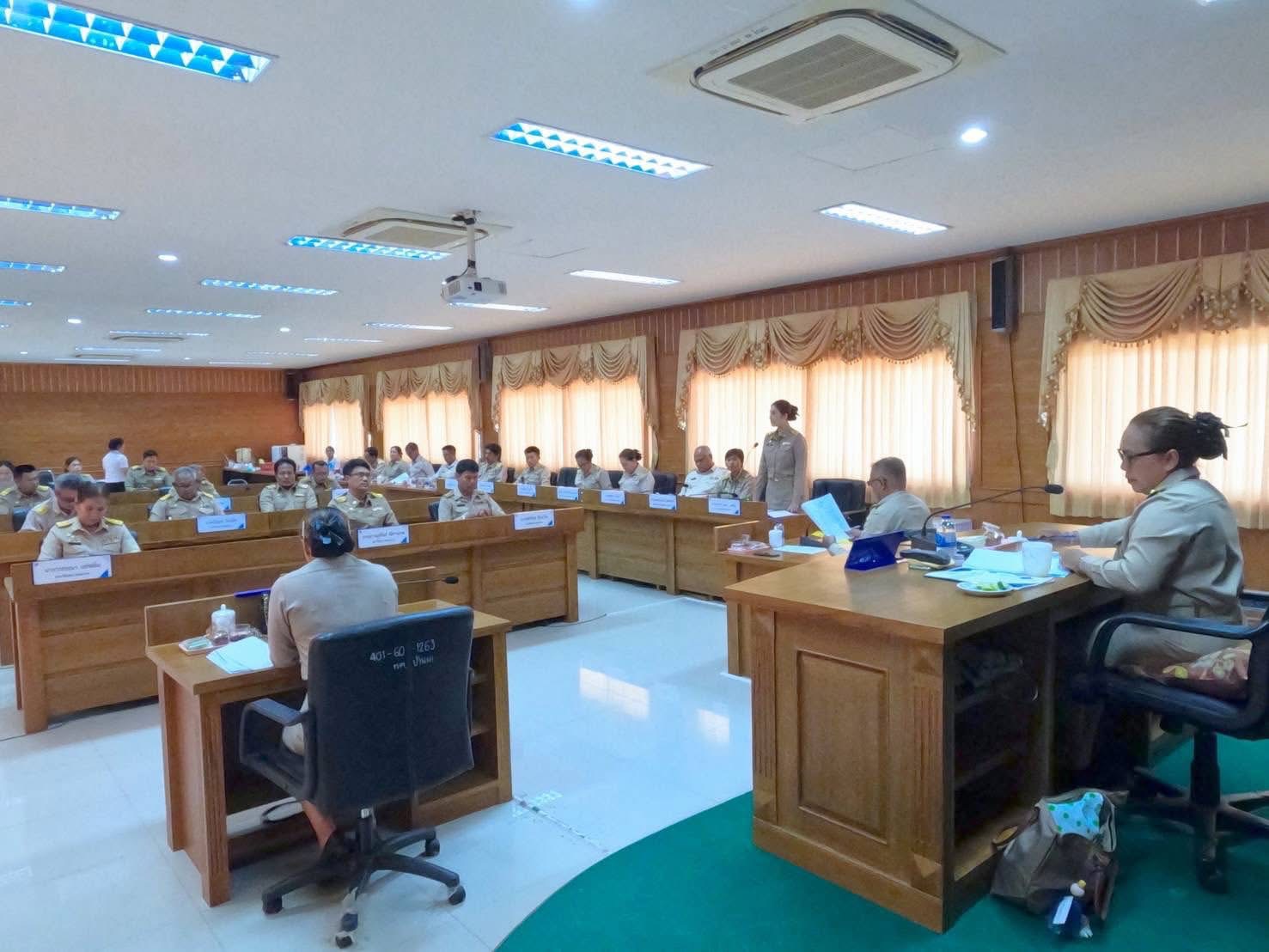 การประชุมสภาเทศบาลตำบลบ้านนาสมัยสามัญ สมัยที่ 2 ประจำปี 2568