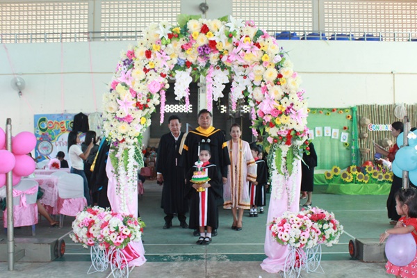 💐💐พิธีมอบวุฒิบัตรบัณฑิตน้อย ปีการศึกษา 2560👩‍🎓👩‍🎓 โรงเรียนอนุบาลเทศบาลตำบลบ้านนา