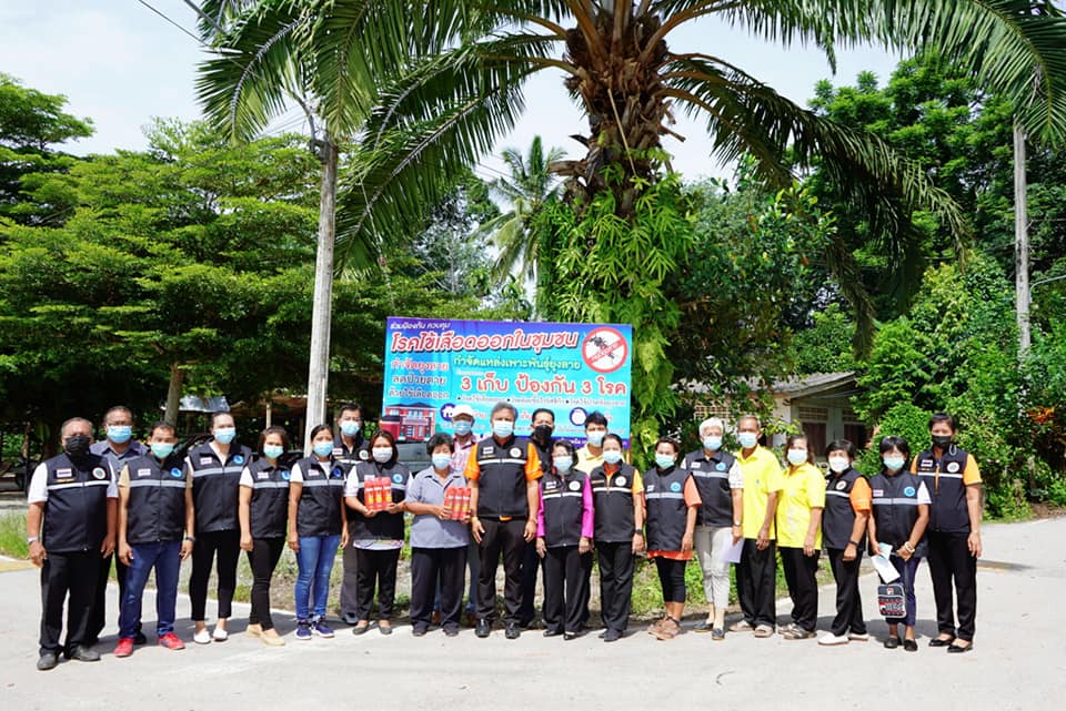 โครงการป้องกันควบคุมโรคไข้เลือดออก​ ณ ศาลาชุมชน 200 ปี​ ชุมชนบ้านเหนือ